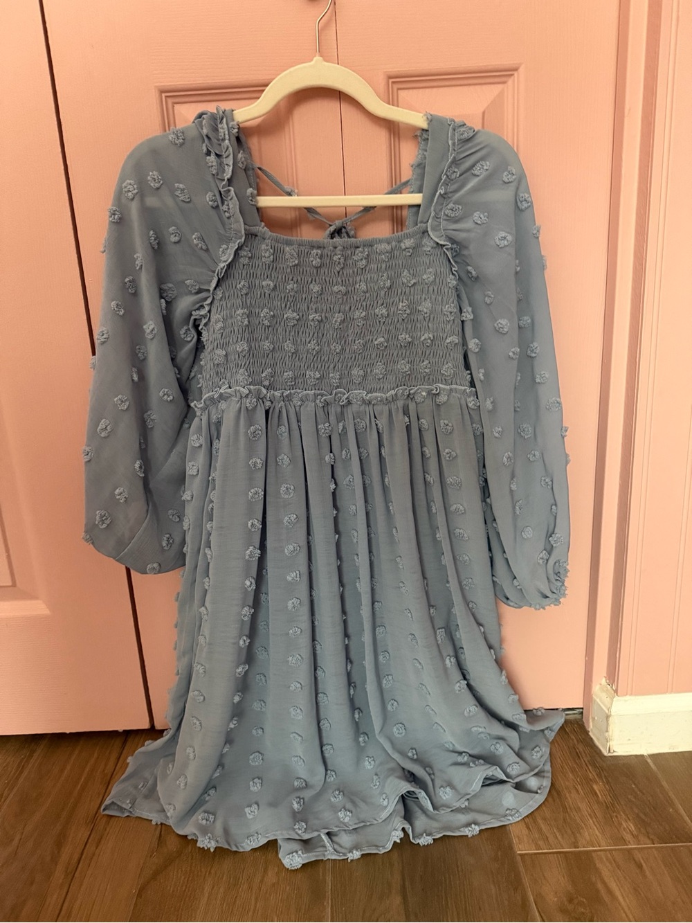 Dusty Blue Dress